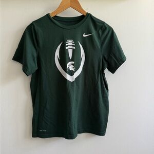 Kids Michigan State football tee
